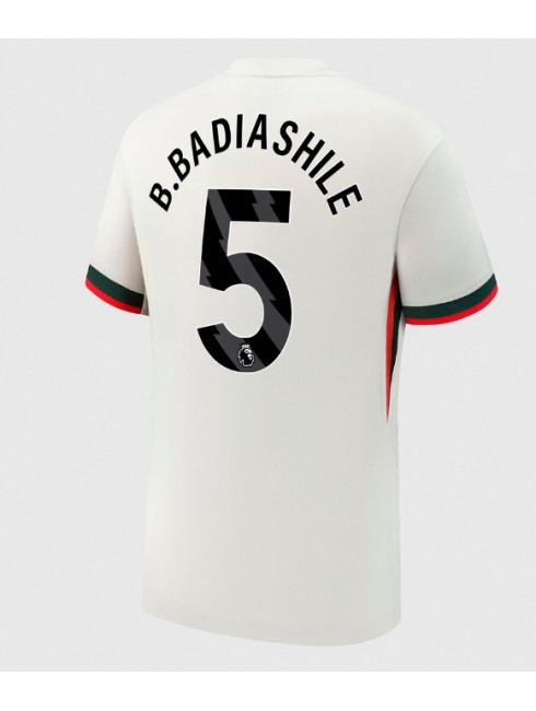 Muži Futbalové oblečenie Chelsea Benoit Badiashile #5 2025-26 Krátky Rukáv - Preč Muži Futbalové oblečenie Chelsea Benoit Badiashile #5 2025-26 Krátky Rukáv - Preč